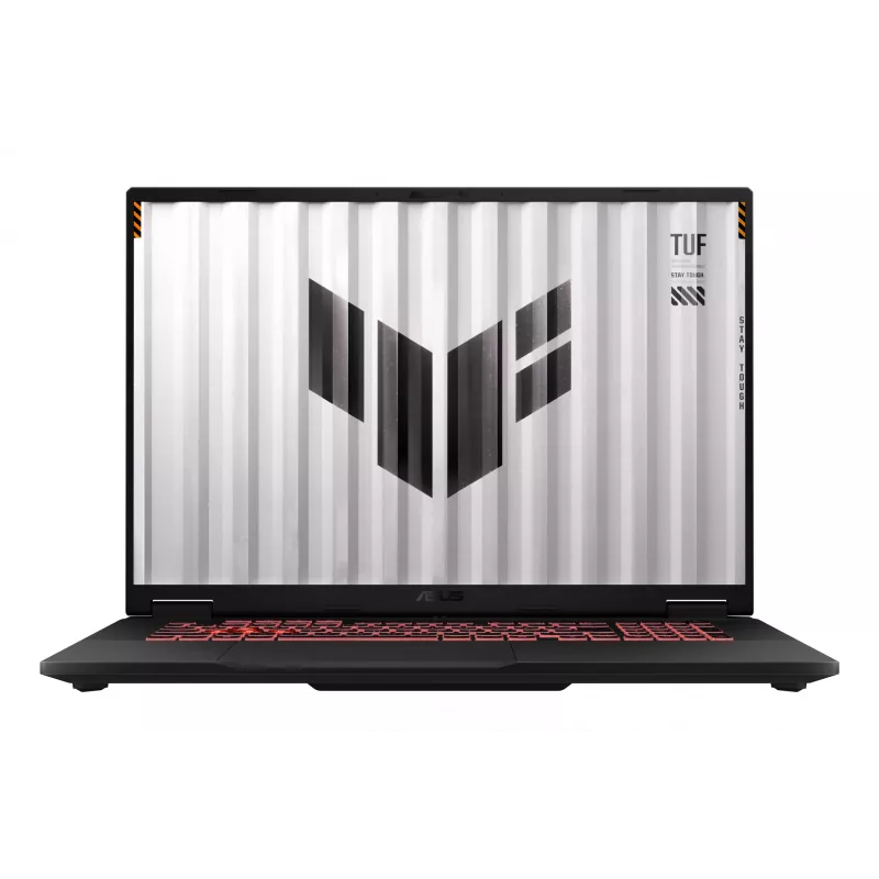 ASUS TUF Gaming A18 FA808UH-S8021 AMD Ryzen™ 7 260 Laptop 45.7 cm (18 inch) WUXGA 16 GB DDR5-SDRAM 512 GB SSD NVIDIA® GeForce RTX™ 5050 Wi-Fi 6E (802.11ax) Black, Grey