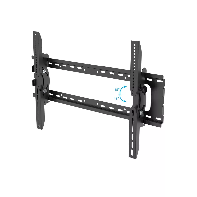 StarTech.com Flat-Screen TV Wall Mount - Tilting, 81.3 cm (32 inch), 190.5 cm (75 inch), 75 x 75 mm, 600 x 400 mm, -15 - 15°, Black
