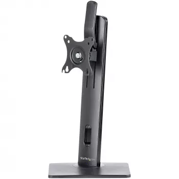 StarTech.com Free Standing Single Monitor Mount - Height Adjustable Monitor Stand - For VESA Mount Displays up to 32 inch (15lb/7kg) - Ergonomic Monitor Stand for Desk - Tilt/Swivel/Rotate
