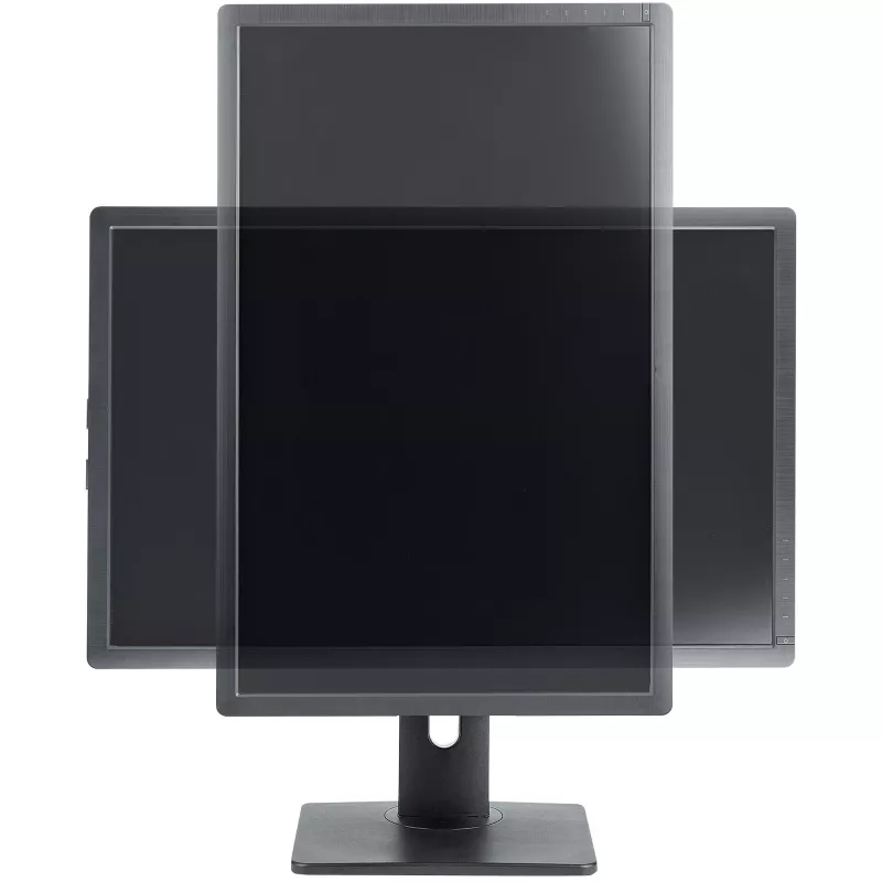 StarTech.com Free Standing Single Monitor Mount - Height Adjustable Monitor Stand - For VESA Mount Displays up to 32 inch (15lb/7kg) - Ergonomic Monitor Stand for Desk - Tilt/Swivel/Rotate