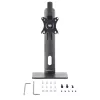 StarTech.com Free Standing Single Monitor Mount - Height Adjustable Monitor Stand - For VESA Mount Displays up to 32 inch (15lb/7kg) - Ergonomic Monitor Stand for Desk - Tilt/Swivel/Rotate