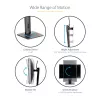 StarTech.com Free Standing Single Monitor Mount - Height Adjustable Monitor Stand - For VESA Mount Displays up to 32 inch (15lb/7kg) - Ergonomic Monitor Stand for Desk - Tilt/Swivel/Rotate
