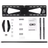 StarTech.com Low-Profile TV Wall Mount - Fixed, 94 cm (37 inch), 190.5 cm (75 inch), 300 x 200 mm, 800 x 400 mm, Plastic, Steel, Black