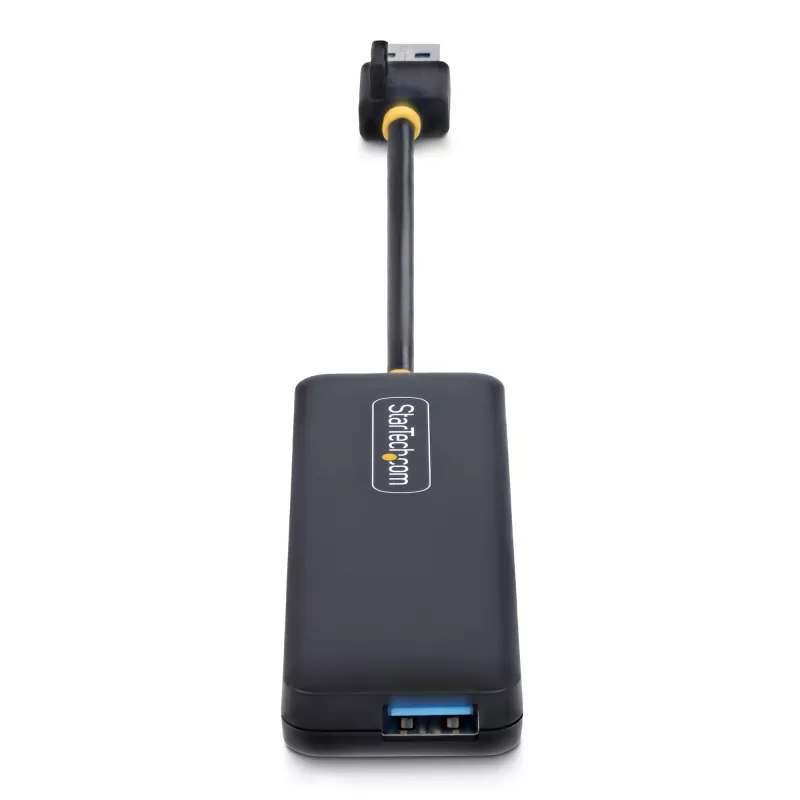 StarTech.com 4-Port USB-A Hub, 5Gbps, Bus Powered, Small Travel Mini USB Hub, Multi-Port USB 3.0 Splitter, Portable USB Hub, Overcurrent Protection (OCP)