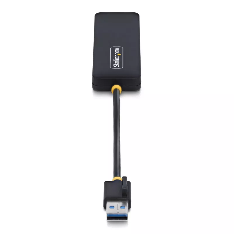 StarTech.com 4-Port USB-A Hub, 5Gbps, Bus Powered, Small Travel Mini USB Hub, Multi-Port USB 3.0 Splitter, Portable USB Hub, Overcurrent Protection (OCP)