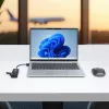 StarTech.com 4-Port USB-A Hub, 5Gbps, Bus Powered, Small Travel Mini USB Hub, Multi-Port USB 3.0 Splitter, Portable USB Hub, Overcurrent Protection (OCP)