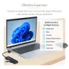 StarTech.com 4-Port USB-A Hub, 5Gbps, Bus Powered, Small Travel Mini USB Hub, Multi-Port USB 3.0 Splitter, Portable USB Hub, Overcurrent Protection (OCP)