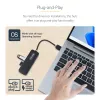 StarTech.com 4-Port USB-A Hub, 5Gbps, Bus Powered, Small Travel Mini USB Hub, Multi-Port USB 3.0 Splitter, Portable USB Hub, Overcurrent Protection (OCP)