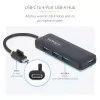 StarTech.com 4-Port USB-C Hub, 5Gbps, USB-C to 4x USB-A, Bus Powered, Small Travel Mini Hub, Multi-Port USB 3.0 Splitter, Portable Hub, Overcurrent Protection
