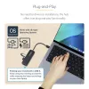 StarTech.com 4-Port USB-C Hub, 5Gbps, USB-C to 4x USB-A, Bus Powered, Small Travel Mini Hub, Multi-Port USB 3.0 Splitter, Portable Hub, Overcurrent Protection