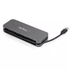 StarTech.com 4 Port USB 3.0 Hub - USB-A to 4x USB-A - SuperSpeed 5Gbps Portable USB 3.1 Gen 1 Type-A Hub - USB Bus Powered - Laptop/Desktop USB Hub with Long Cable 28cm & Cable Management~4 Port USB 3.0 Hub - USB-A to 4x USB-A - SuperSpeed 5Gbps Portable USB 3.2 Gen 1 Type-A Hub - USB Bus Powered - Laptop/Desktop USB Hub with Long Cable 28cm & Cable Management