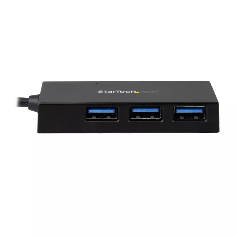 StarTech.com 4-Port USB-C Hub - USB-C to 1x USB-C and 3x USB-A - USB 3.0 Hub~4-Port USB-C Hub - USB-C to 1x USB-C and 3x USB-A - USB 3.0 Hub - 5Gbps