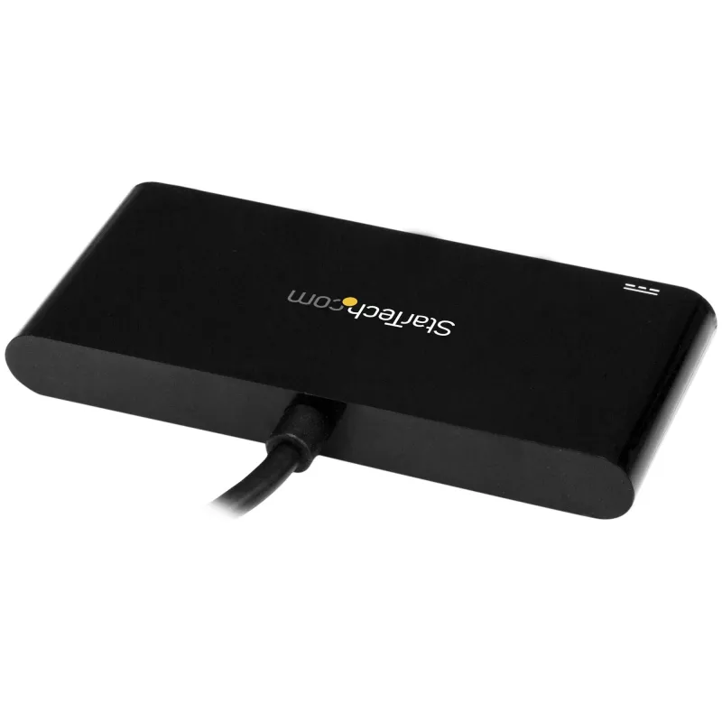 StarTech.com 4 Port USB C Hub with 4 USB Type-A Ports (USB 3.0 SuperSpeed 5Gbps) - 60W Power Delivery Passthrough Charging - USB 3.1 Gen 1/USB 3.2 Gen 1 Laptop Hub Adapter - MacBook, Dell~4 Port USB C Hub with 4 USB Type-A Ports (USB 3.0 SuperSpeed 5Gbps) - 60W Power Delivery Passthrough Charging - USB 3.2 Gen 1 Laptop Hub Adapter - MacBook, Dell