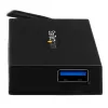 StarTech.com 4 Port USB C Hub - USB Type-C Hub w/ 4x USB-A Ports (USB 3.0/3.1 Gen 1 SuperSpeed 5Gbps) - USB Bus or Self Power - Portable USB-C to USB-A BC 1.2 Charging Hub w/ Power Adapter~4 Port USB C Hub - USB Type-C Hub w/ 4x USB-A Ports USB 3.0 hub (5Gbps) - USB Bus or Self Power - Portable USB-C to USB-A BC 1.2 Charging Hub w/ Power Adapter