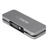 StarTech.com 4 Port USB C Hub - 3x USB-A/1x USB-C - 5Gbps USB 3.0 Type-C Hub (3.2/3.1 Gen 1) - Bus Powered - Portable USB-C to USB-A Adapter Hub - 28.5cm (11.2 inch) Cable w/Cable Management~4 Port USB C Hub - 3x USB-A/1x USB-C - USB 3.0 Type-C Hub - USB 3.2 Gen 1 (5Gbps) - Bus Powered - Portable USB-C to USB-A Adapter Hub - 11.2 inch (28.5cm) Cable w/Cable Management
