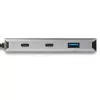 StarTech.com 4 Port USB C Hub w/ 2x USB A & 2x USB C - SuperSpeed 10Gbps USB Type-C 3.1/3.2 Gen 2 Hub - USB Bus Powered - Portable USB-C to USB Adapter Hub - Aluminum - 25cm(9.8 inch) Cable~4 Port USB C Hub w/ 2x USB A & 2x USB C - SuperSpeed 10Gbps USB Type-C 3.2 Gen 2 Hub - USB Bus Powered - Portable USB-C to USB Adapter Hub - Aluminum - 9.8 inch (25cm) Cable