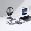 StarTech.com 4-Port USB-C Hub - 1x USB-A & 3x USB-C Ports - USB 3.2 Gen 2 (10Gbps) - Bus Powered - USB Type C Hub w/ 12.6in/32cm Wrap-Around Cable - Portable USB-C to USB-A Hub