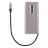 StarTech.com 4-Port USB-C Hub, 4x USB-C Ports, USB 3.2 Gen 2 (10Gbps) - Portable USB C Hub with 100W Power Delivery Pass-Through - USB Type C Hub w/ 12.6in/32cm Wrap-Around Cable