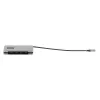 StarTech.com 4-Port USB-C Hub, 4x USB-C Ports, USB 3.2 Gen 2 (10Gbps) - Portable USB C Hub with 100W Power Delivery Pass-Through - USB Type C Hub w/ 12.6in/32cm Wrap-Around Cable