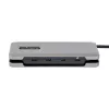 StarTech.com 4-Port USB-C Hub, 4x USB-C Ports, USB 3.2 Gen 2 (10Gbps) - Portable USB C Hub with 100W Power Delivery Pass-Through - USB Type C Hub w/ 12.6in/32cm Wrap-Around Cable