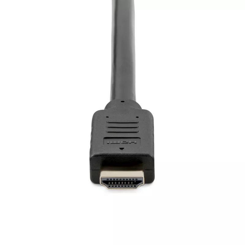 StarTech.com 50ft (15m) HDMI 2.0 Cable - 4K 60Hz Active HDMI Cable - CL2 Rated for In Wall Installation - Long Durable High Speed UHD HDMI Cable - HDR, 18Gbps - Male to Male Cord - Black