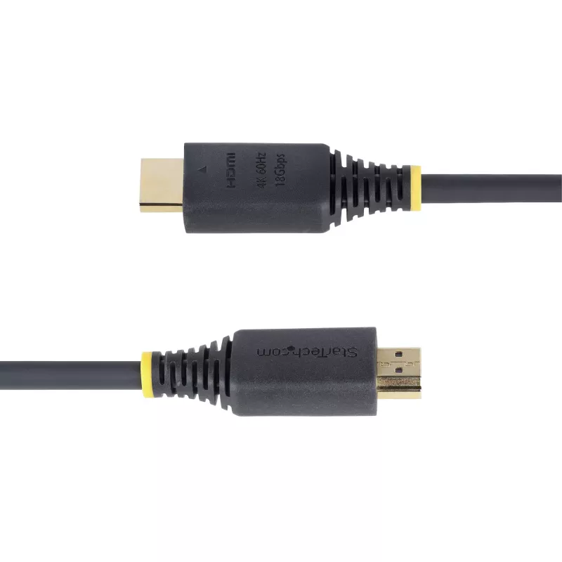 StarTech.com 1m (3.3ft) Premium Certified High Speed HDMI Cable, 4K 60Hz/1440p 144Hz, HDR10/HDCP 2.2/ARC, 18Gbps, UHD HDMI 2.0 Cord for TV/Monitor/Display, TPE Jacket