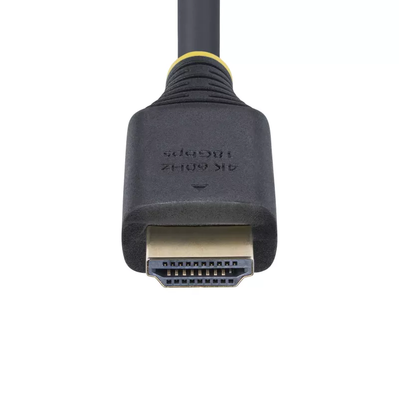 StarTech.com 30cm (1ft) High Speed HDMI Cable, 4K 60Hz/1440p 144Hz, HDR10/HDCP 2.2/ARC, 18Gbps, UHD HDMI 2.0 Cord for TV/Monitor/Display, TPE Jacket