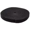 StarTech.com 25ft Hook and Loop Roll - Cut-to-Size Reusable Cable Ties - Bulk Industrial Wire Fastener Tape /Adjustable Fabric Wraps Black / Resuable Self Gripping Cable Management Straps