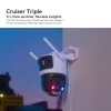 IP security camera IMOU Cruiser Triple IPC-S7UP-11M0WED — 2880×1620, 6 mm, 8× digital zoom, wired & wireless, outdoor, ceiling/wall mount