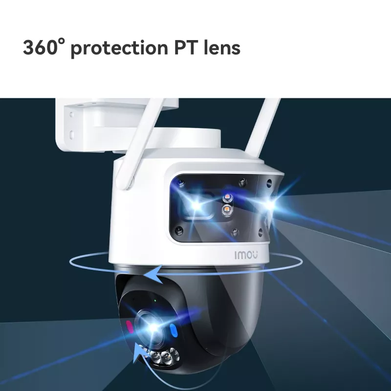 IP security camera IMOU Cruiser Triple IPC-S7UP-11M0WED — 2880×1620, 6 mm, 8× digital zoom, wired & wireless, outdoor, ceiling/wall mount