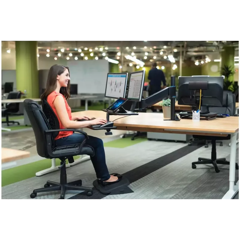 Kensington SmartFit Solemate Plus Foot Rest - Black
