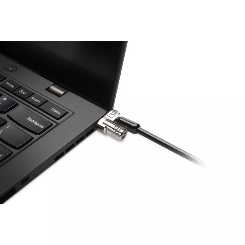 Kensington MICROSAVER 2.0 MK LAPTOP LOCK, Key, Steel, Black, Silver