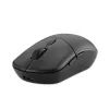 Kensington MY430 EQ Rechargeable Mouse, Ambidextrous, Optical, RF Wireless + Bluetooth, 2400 DPI, Black
