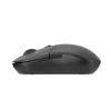 Kensington MY430 EQ Rechargeable Mouse, Ambidextrous, Optical, RF Wireless + Bluetooth, 2400 DPI, Black