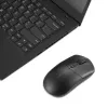 Kensington MY430 EQ Rechargeable Mouse, Ambidextrous, Optical, RF Wireless + Bluetooth, 2400 DPI, Black