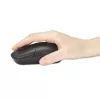 Kensington MY430 EQ Rechargeable Mouse, Ambidextrous, Optical, RF Wireless + Bluetooth, 2400 DPI, Black