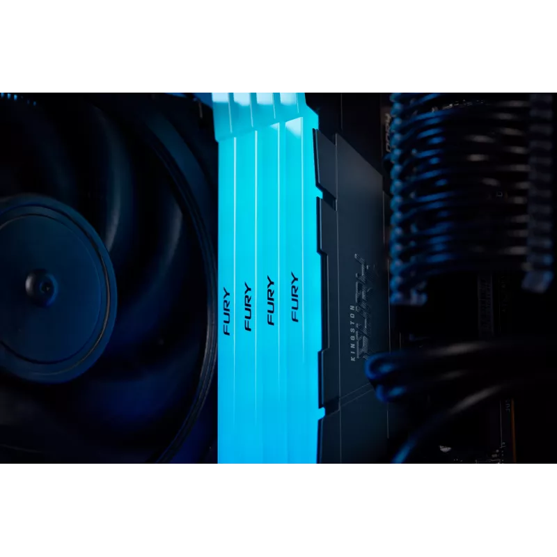Kingston Technology FURY 16GB 3600MT/s DDR4 CL16 DIMM (Kit of 2) Renegade RGB