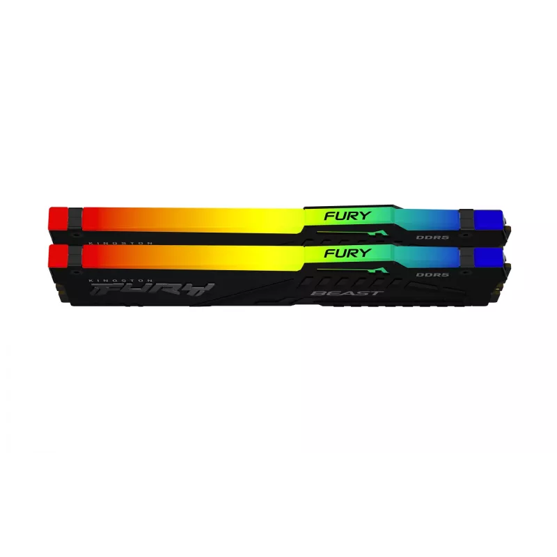 Kingston Technology FURY Beast 128GB 5600MT/s DDR5 CL40 DIMM (Kit of 2) RGB