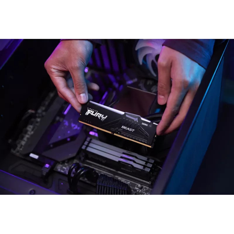 Kingston Technology FURY Beast 32GB 6000MT/s DDR5 CL36 DIMM RGB