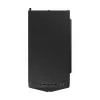 PC case KRUX Astro Cube Black — cube chassis, supports micro ATX/mini‑ITX, 1×3.5 inch + 2×2.5 inch bays, side window, max PSU 28 cm, max cooler height 136 mm