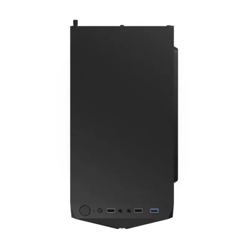 PC case KRUX Astro Cube Black — cube chassis, supports micro ATX/mini‑ITX, 1×3.5 inch + 2×2.5 inch bays, side window, max PSU 28 cm, max cooler height 136 mm