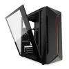 PC case KRUX Astro Cube Black — cube chassis, supports micro ATX/mini‑ITX, 1×3.5 inch + 2×2.5 inch bays, side window, max PSU 28 cm, max cooler height 136 mm