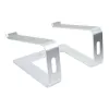 StarTech.com Laptop Stand for Desk, Supports 5kg/11lb, Aluminum, Silver, Ergonomic Laptop Riser, Portable Laptop Holder, Computer Stand for Macbook Air/Pro, Dell XPS, Lenovo