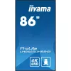 iiyama LH8665UHSB-B1 Signage Display Kiosk design 2.18 m (86 inch) LED Wi-Fi 800 cd/m² 4K Ultra HD Black Built-in processor Android 11 24/7