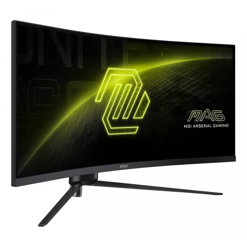 MSI MAG 345CQR computer monitor 86.4 cm (34 inch) 3440 x 1440 pixels UltraWide Dual Quad HD Black