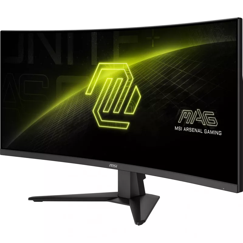 MSI MAG 346CQ computer monitor 86.4 cm (34 inch) 3440 x 1440 pixels UltraWide Dual Quad HD LCD Black