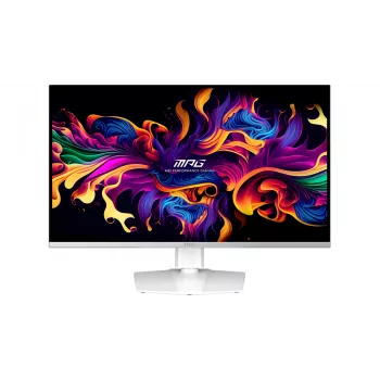 MSI MPG 321URXW QD-OLED computer monitor 80 cm (31.5 inch) 3840 x 2160 pixels 4K Ultra HD White