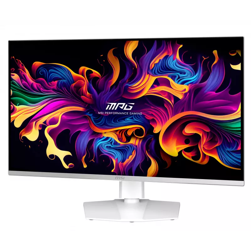 MSI MPG 321URXW QD-OLED computer monitor 80 cm (31.5 inch) 3840 x 2160 pixels 4K Ultra HD White