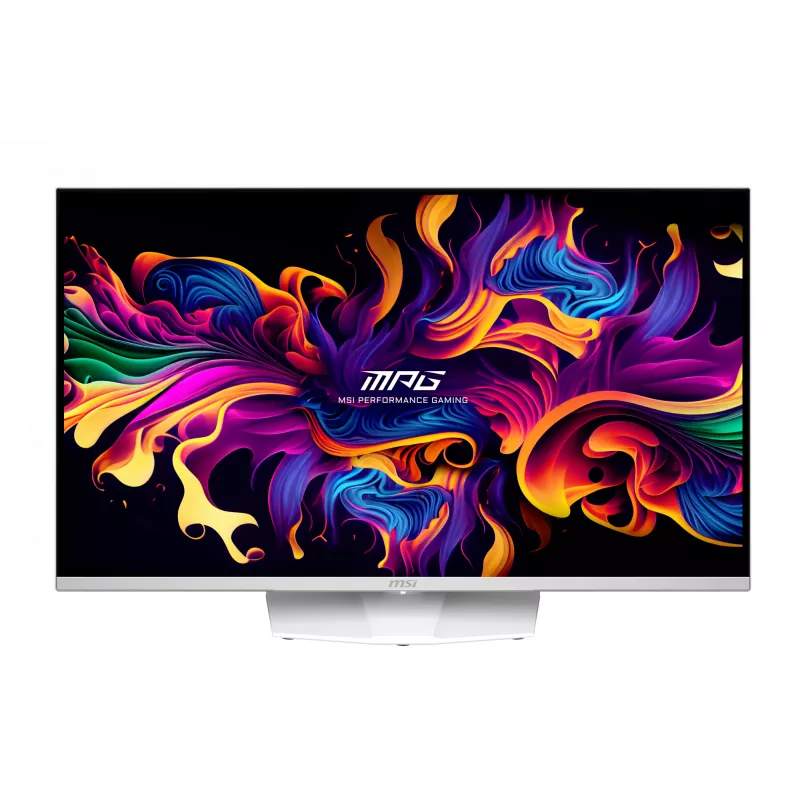 MSI MPG 321URXW QD-OLED computer monitor 80 cm (31.5 inch) 3840 x 2160 pixels 4K Ultra HD White