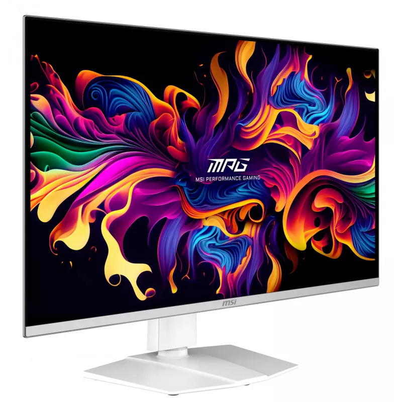 MSI MPG 321URXW QD-OLED computer monitor 80 cm (31.5 inch) 3840 x 2160 pixels 4K Ultra HD White
